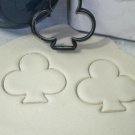 BLACK CLUB PLAYING CARD POKER BLACKJACK SOLITAIRE RUMMY COOKIE CUTTER USA PR898