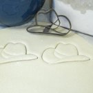 COWBOY COWGIRL GIRL HAT COVER WESTERN WIDE BRIMMED COOKIE CUTTER USA PR894