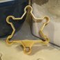 SHERIFF BADGE 6 POINT STAR FIRST RESPONDER WILD WEST COOKIE CUTTER USA PR892
