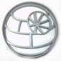 DEATH STAR SPACE STATION EMPIRE SUPERWEAPON STAR WARS COOKIE CUTTER USA PR888