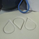 RAINDROP RAIN SHOWER WEATHER THERAPY OCCASION COOKIE CUTTER TOOL USA PR884