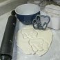 ELEPHANT MAMMAL TRUNK TUSK HERBIVORE WILDLIFE ANIMAL COOKIE CUTTER USA PR879