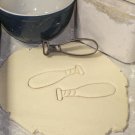 BASEBALL BAT WOODEN SOFTBALL SWING BATTER SPORTS COOKIE CUTTER USA PR876