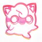 JIGGLYPUFF NORMAL FAIRY TYPE POKEMON PINK BALLOON COOKIE CUTTER BAKING USA PR869