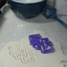 SAINT JOSEPHS COLLEGE SJC BLOCK LETTERS SPECIAL OCCASION COOKIE CUTTER USA PR857