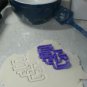SAINT JOSEPHS COLLEGE SJC BLOCK LETTERS SPECIAL OCCASION COOKIE CUTTER USA PR857