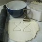 HOURGLASS SANDGLASS SAND TIMER CLOCK MEASURE BAKING TOOL COOKIE CUTTER USA PR856