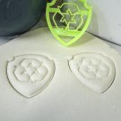 ROCKY BADGE SHIELD TAG LOGO PAW PATROL SHOW HEROIC DOG COOKIE CUTTER USA PR850
