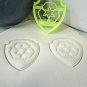 ROCKY BADGE SHIELD TAG LOGO PAW PATROL SHOW HEROIC DOG COOKIE CUTTER USA PR850