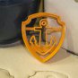 ZUMA BADGE SHIELD TAG LOGO PAW PATROL KIDS SHOW HEROIC COOKIE CUTTER USA PR849
