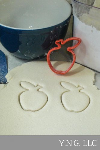 APPLE FRUIT TREE HEALTH NUTRITION SCHOOL TEACHER GIFT COOKIE CUTTER USA PR840
