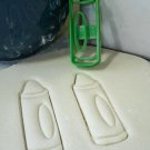 CRAYON COLORED WAX PASTEL WRITING DRAWING COLORING ART COOKIE CUTTER USA PR838