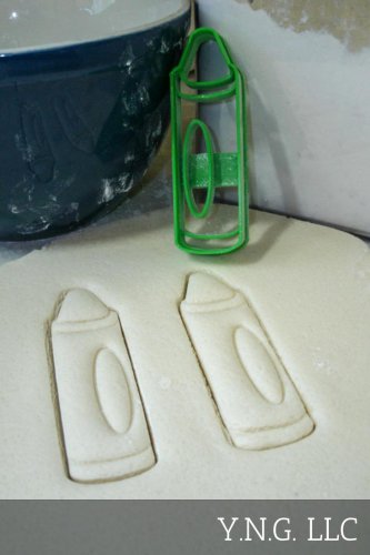 CRAYON COLORED WAX PASTEL WRITING DRAWING COLORING ART COOKIE CUTTER USA PR838