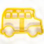 SCHOOL YELLOW BUS SIDE VIEW STUDENT TRANSPORTATION COOKIE CUTTER USA PR837
