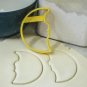 MOON HALF-MOON MAN FACE CRESCENT LUNAR SPECIAL OCCASION COOKIE CUTTER USA PR834