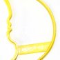 MOON HALF-MOON MAN FACE CRESCENT LUNAR SPECIAL OCCASION COOKIE CUTTER USA PR834