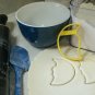 MOON HALF-MOON MAN FACE CRESCENT LUNAR SPECIAL OCCASION COOKIE CUTTER USA PR834