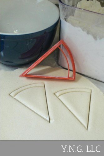 PIZZA SLICE ITALIAN FAVORITE FAST FOOD PIZZERIA DEEP COOKIE CUTTER USA PR833