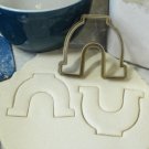 HORSESHOE HORSE SHOE HOOF HOOVES GOOD LUCK THROWING GAME COOKIE CUTTER USA PR832