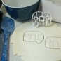 CAMPER TRAILER TRAVEL ADVENTURE CAMPING VINTAGE COOKIE CUTTER USA PR831