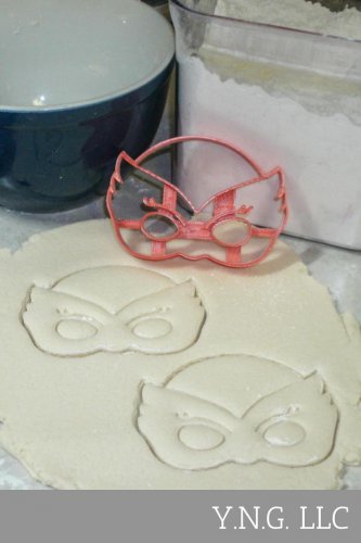 Owlette Owlet Mask with Details PJ Masks Kids TV Show Cookie Cutter USA PR828