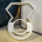 DIAMOND RING WEDDING BRIDAL SHOWER BACHELORETTE COOKIE CUTTER USA PR824