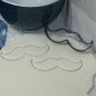 MUSTACHE OUTLINE BAKING TOOL COOKIE CUTTER MADE USA PR93