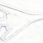 B1 AIRPLANE MILITARY BOMBER JET LANCER FONDANT COOKIE CUTTER MADE IN USA PR95