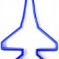 F16 AIRPLANE MILITARY FIGHTER JET BAKING TOOL COOKIE CUTTER MADE IN USA PR97