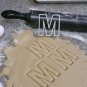 M Letter Alphabet Cookie Cutter Letter Special Occasion 3D USA PR107M