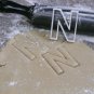 N Letter Alphabet Cookie Cutter Letter Special Occasion 3D USA PR107N
