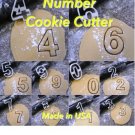 5 NUMBER FIVE COOKIE CUTTER FONDANT SPECIAL OCCASION 3D PRINTED - USA PR108-5