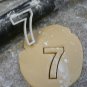 7 NUMBER SEVEN COOKIE CUTTER FONDANT SPECIAL OCCASION 3D PRINTED - USA PR108-7