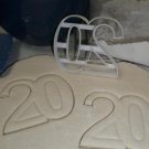 NUMBER 20 TWENTY BIRTHDAY ANNIVERSARY GRADUATION COOKIE CUTTER USA PR108-20