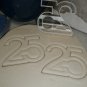NUMBER 25 TWENTY FIVE BIRTHDAY ANNIVERSARY EVENT COOKIE CUTTER USA PR108-25