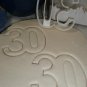 NUMBER 30 DIRTY THIRTY BIRTHDAY ANNIVERSARY EVENT COOKIE CUTTER USA PR108-30