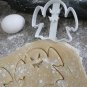 GHOST HALLOWEEN COOKIE CUTTER FONDANT LETTER SPECIAL OCCASION 3D PRINTED - USA PR110