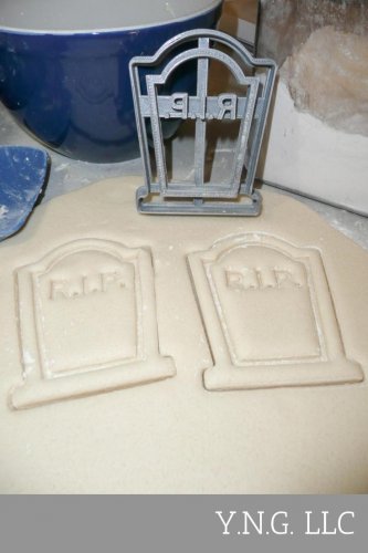 RIP TOMB STONE HALLOWEEN SPECIAL OCCASION 3D PRINTED COOKIE CUTTER USA PR112