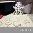 GINGERBREAD SKELETON MAN BODY BONE BONES HALLOWEEN COOKIE CUTTER USA PR113