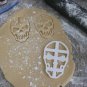 CRACKED SKULL HALLOWEEN COOKIE CUTTER FONDANT MADE IN USA PR114