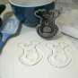 Reindeer Deer Head Kids Cartoon Animal Character Christmas Winter Cookie Cutter USA PR121