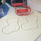 Stocking Christmas Gift Santa Cookie Cutter Special Occasion 3D Printed Made in US PR122