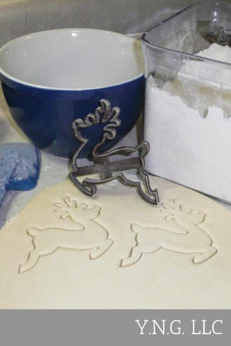 Rudolph Christmas Reindeer Cookie Cutter Special Occasion 3D Print USA PR125