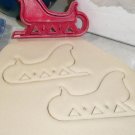 LARGE SLEIGH HOLIDAY CHRISTMAS SANTA WINTER SPECIAL COOKIE CUTTER USA PR180L