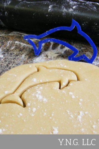 Dolphin Cookie Cutter Special Occasion 3D Printed Made In USA PR182