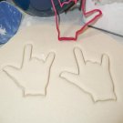 I Love You Sign Language Valentine's Day Cookie Cutter 3D Printed USA PR211