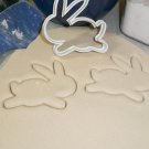 Jumping Easter Bunny Rabbit Spring Holiday Cookie Cutter USA PR221