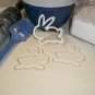 Jumping Easter Bunny Rabbit Spring Holiday Cookie Cutter USA PR221