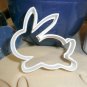 Jumping Easter Bunny Rabbit Spring Holiday Cookie Cutter USA PR221