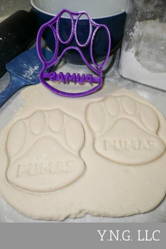 SAINT JOSEPH'S COLLEGE SJC PUMA PAW MASCOT SPORT SPECIAL COOKIE CUTTER USA PR313